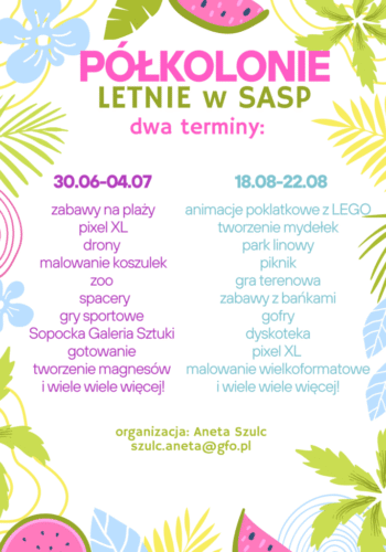 polkolonie 2025 724x1024 350x500 Półkolonie lato 2025